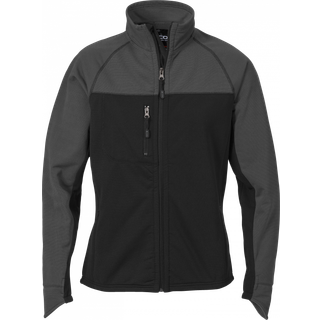 Fristads 119011 Fleecejakke, dame / Arbejdsjakke Sort XL