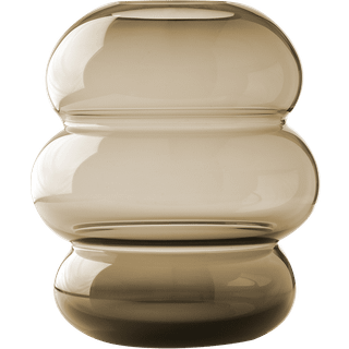 Malling Living - Soft Shape Vase Smoke Glass