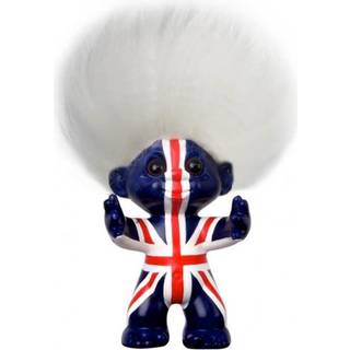 Lykketrold Union Jack trold 9 cm