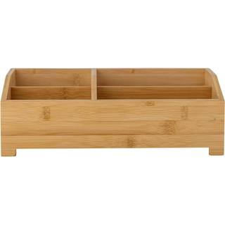 Bloomingville Bambus organizer - Natur - 30,5cm x 18cm x 10cm - Amira