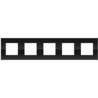 Niko Ramme 5-modul pure liquid blk.