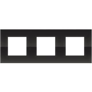 Niko Ramme 3-modul pure liquid blk