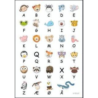 Plakat med sort ramme 21 x 29,7 cm