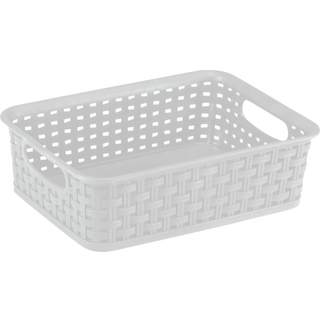 Plast 1 - Fletkurv 2 Ltr Hvid