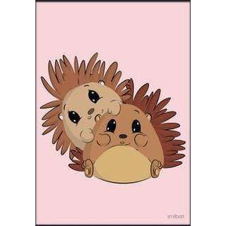 Plakat med sort ramme 21 x 29,7 cm