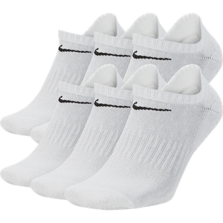 Nike 6 Pack No Show Trainer Socks White