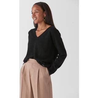 Inwear Lukka V-Neck Pullover Premium Strik 30104240 Black (S/M)