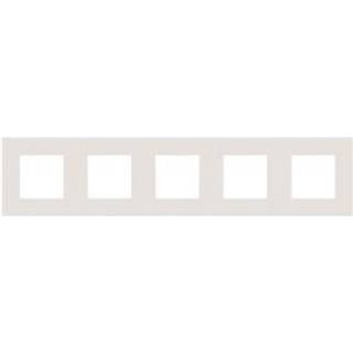 Niko Ramme 5-modul, pure, wh steel