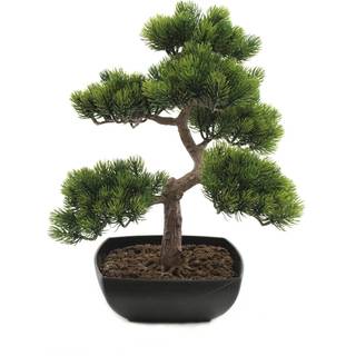 Europalms Pine Bonsai, artificial plant, 50cm TILBUD NU europalmer fyrretræ