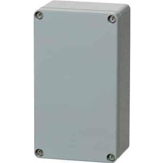 Fibox Kasse 125x222x81 Aluminium grå