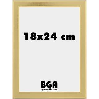 SLIM TRÆ GULD 18x24CM -