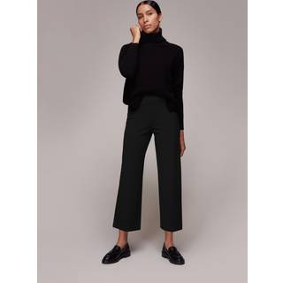 Whistles Whistles Black Camilla Wide Leg Trousers