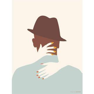 Tilbud: Spar 40% - Hug Me - Plakat 30x40 cm fra ViSSEVASSE