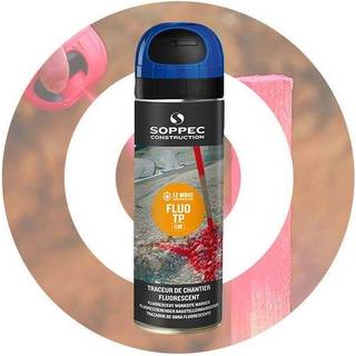SOPPEC Markeringsspray 500 ml blå