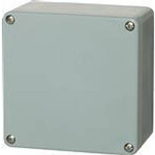 Fibox Kasse 160x160x90 poly.med grå dæk
