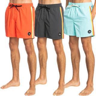 Quiksilver Herren Badeshorts schwarz Mikrofaser unifarben