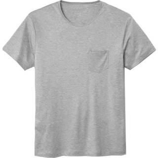CALIDA Herren T-Shirt grau unifarben