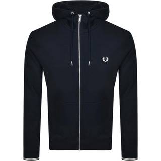 Fred Perry Full Zip Hoodie Navy
