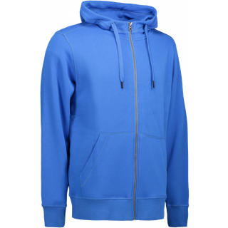 ID 0639 CORE hoodie zip dame Azur M