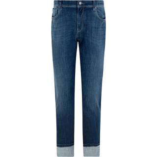 Alberto Bike Herren Jeans blau Slim Fit