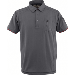 MASCOT FRONTLINE Kreta poloshirt med brystlomme, lys antracit - L