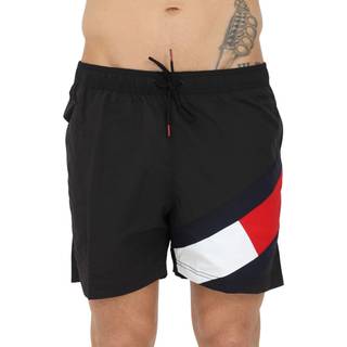 Tommy Hilfiger Solid Flag Swim Shorts - Black - XX-Large * Kampagne *
