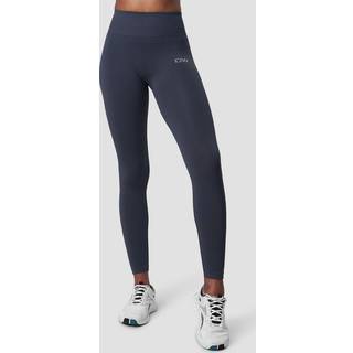 Ribbed Define Seamless Tights Smokey Blue Wmn