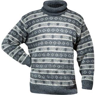 Devold Unisex Alnes Wool Roll Neck Anthracite/Grey Melange, ANTH./GREY MELANGE, XS