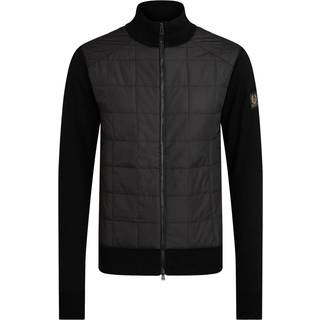 Belstaff Kelbrook Full Zip Knit Jumper Black