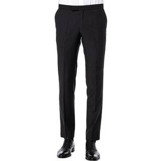 Oscar Jacobson - Slim Fit Microstructure Smoking Bukser - størrelse 150 - Herre