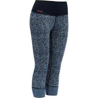 Devold Women's Kvitegga 3/4 Long Johns Yoga 3/4-bukser Damer størrelse S farve blå