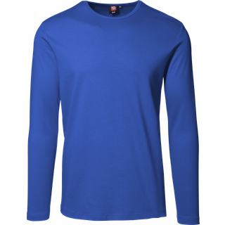 ID Tætsiddende Langærmet T-Shirt Azur