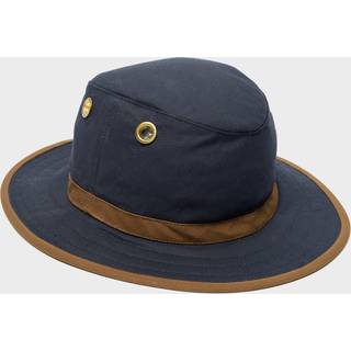 Tilley TWC7 Outback Waxed Cotton Navy/Tan, 7 1/2 (60cm)