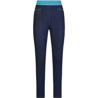 La Sportiva Women's Miracle Jeans Klatrebukser Damer størrelse L farve blå