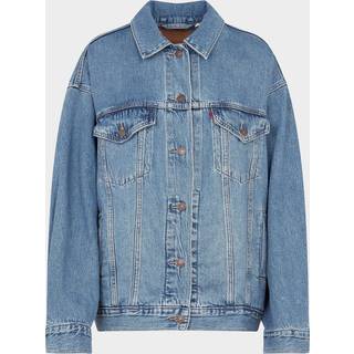Levi'stil kvinder. A3472-0003 Truckerjakke blå (M), Sort, Casual, Bomuld