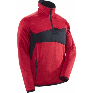 MASCOT ACCELERATE fleecejakke, signalrød/sort - 4XL