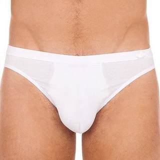 HOM Herren Slip weiß Baumwolle & Mix unifarben