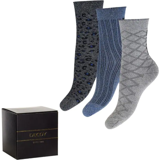 Decoy 3-pak Cotton Socks - Beige - Strl 37/41