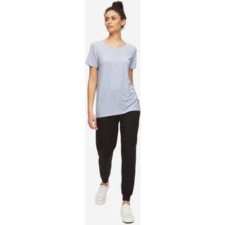 DEREK ROSE Herren T-Shirt grau Modal unifarben