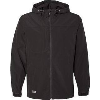 Dri Duck Apex Soft Shell Hooded Jacket - Black L