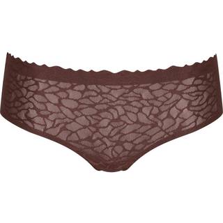Sloggi ZERO FEEL LACE 2.0  maxi trusse, brun, Størrelse: S, Dame