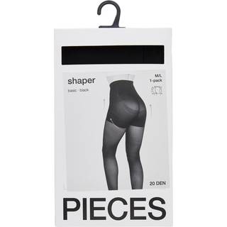 Pieces dame strømpebukser 90 DEN PCNEW NIKOLINE - Black - S/M