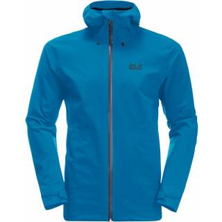Jack Wolfskin Men's Highest Peak Jacket Blue Pacific, S