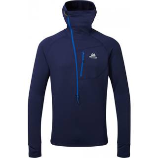 Mountain Equipment Eclipse Hooded Zip T Fleecesweatere Herrer størrelse L farve blå