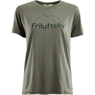 Aclima Classic Tee Friluftsliv Woman, ranger green-L