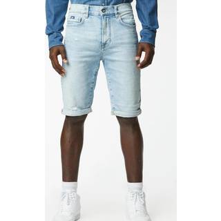 GAS Herren Jeansshorts blau Slim Fit