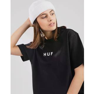 HUF Essentials OG Logo T-Shirt (Black)