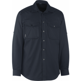 MASCOT CROSSOVER arbejdsskjorte, mørk marine - 49-50