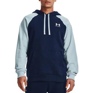Sweatshirt med hætte Under Armour Rival Fleece Colorblock Hoody 1366357-860 Størrelse XL
