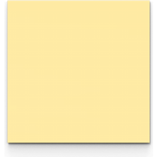 Lintex Mood Wall glastavle 100x100cm Lively, lys gul